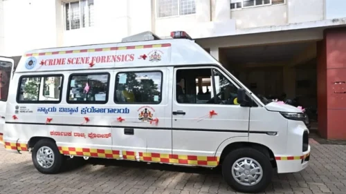 belgaavmadhe hi-tech mobile forensic van dakhal