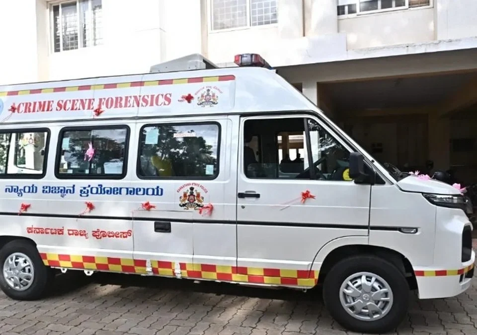 belgaavmadhe hi-tech mobile forensic van dakhal