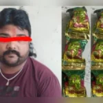 ganjamishrit chocolate vikri prakarni ekala atak