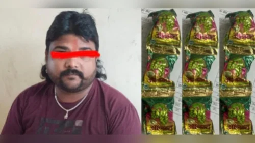 ganjamishrit chocolate vikri prakarni ekala atak