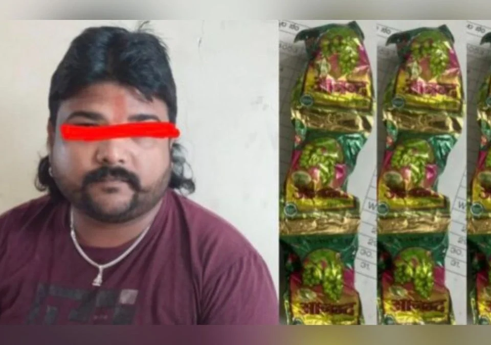 ganjamishrit chocolate vikri prakarni ekala atak