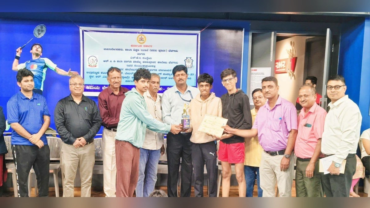 gogate pu collegechi jilhastariya krida spardhet tin vijetepade