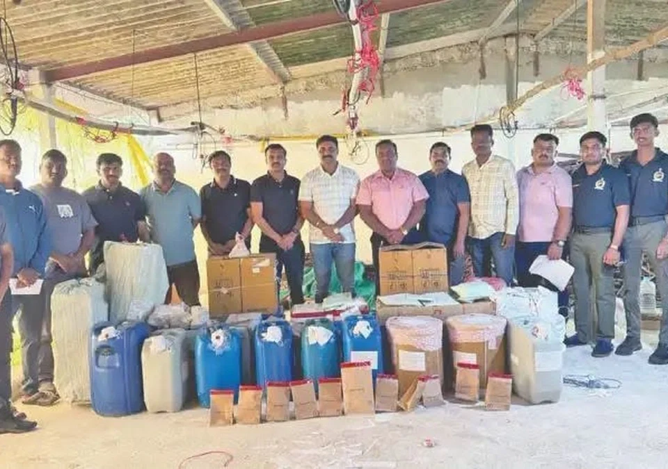 hajgolilitil drugs karkhanyacha pardafash