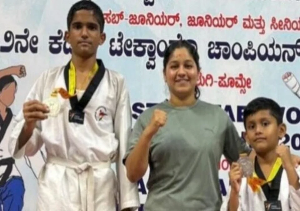 jyoti central schoolchya vidyarthyache rajyastariya taekwondo spardhet ghavghavit yash