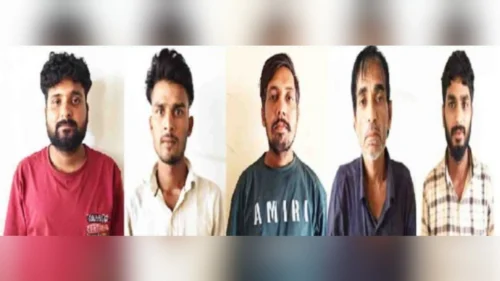kittur sarafi dukanatil chori prakarni pach antarrajya chortyanna atak
