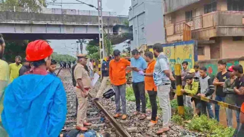 p.b.roadnajik railwaychya dhadket mahavidyalin vidyarthyacha mrutyu