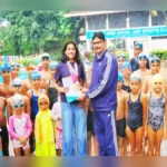 rashtriya jalataran spardhet belgaavchya disha hondila ek suvarn don roupya padake