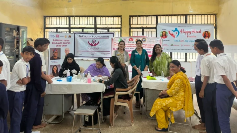 rotary club of belgaav darpantarfe anemia mukt belgaav shibir yashasvi