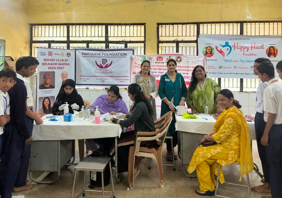 rotary club of belgaav darpantarfe anemia mukt belgaav shibir yashasvi