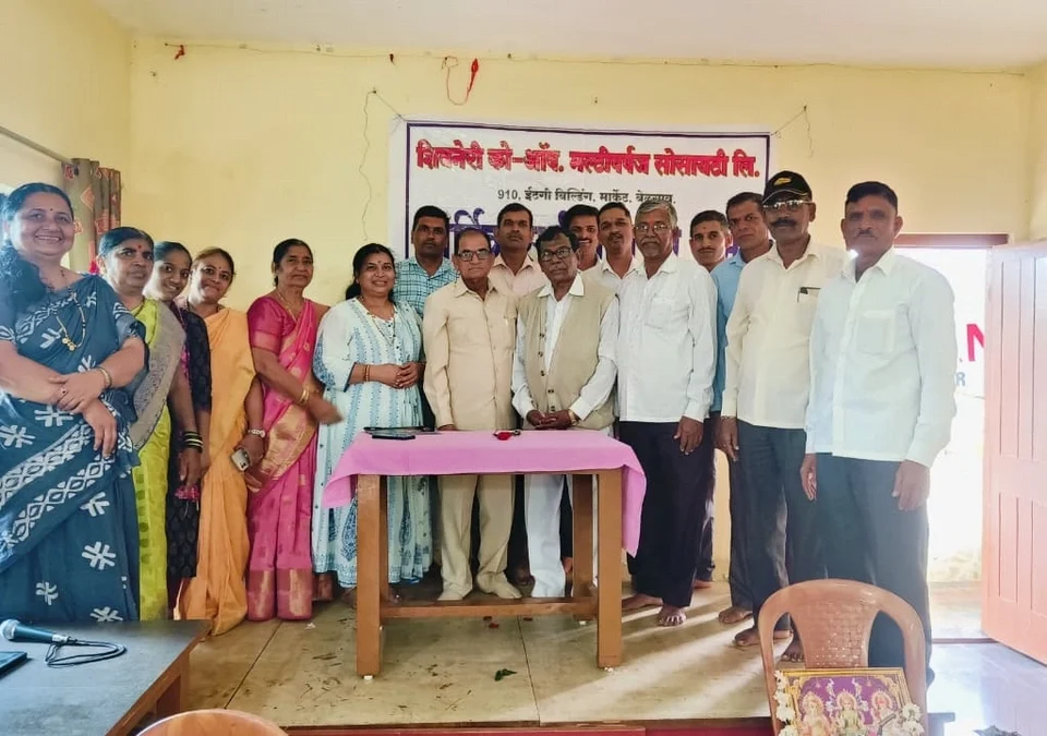 shivneri societychi varshik sabha utsahat sampanna