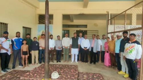 vidyabharati rajyastariya mallakhamb spardhela utsahat prarambh