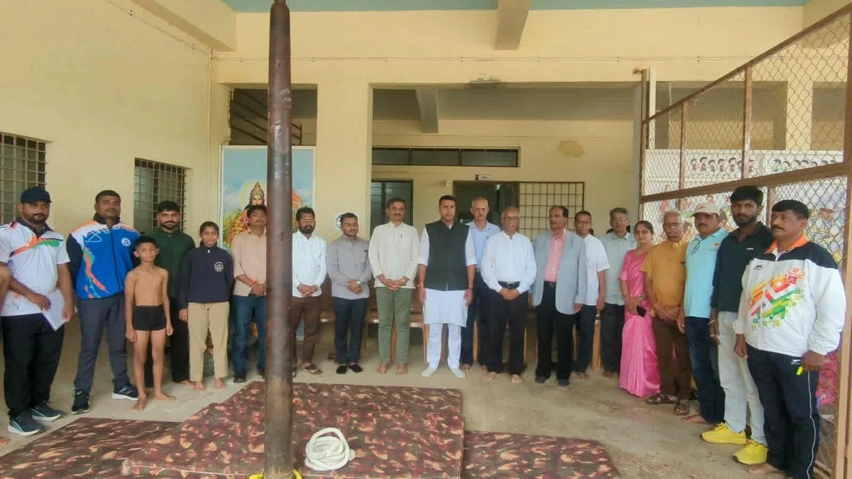 vidyabharati rajyastariya mallakhamb spardhela utsahat prarambh
