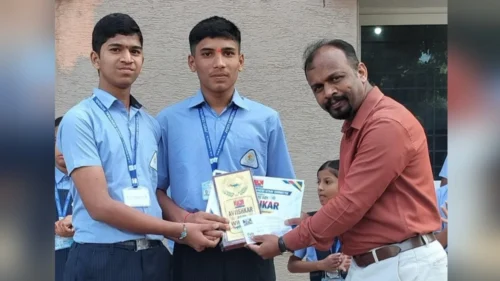 avishkar 2026 spardhet jyoti central schoolche ghavghavit yash