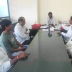 belgaav graminmadhil veej samasye babat adhikaryanchi bhet