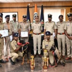 belgaav uttar vibhagiya kartavya baithakit shahar polisanchi damdar kamgiri