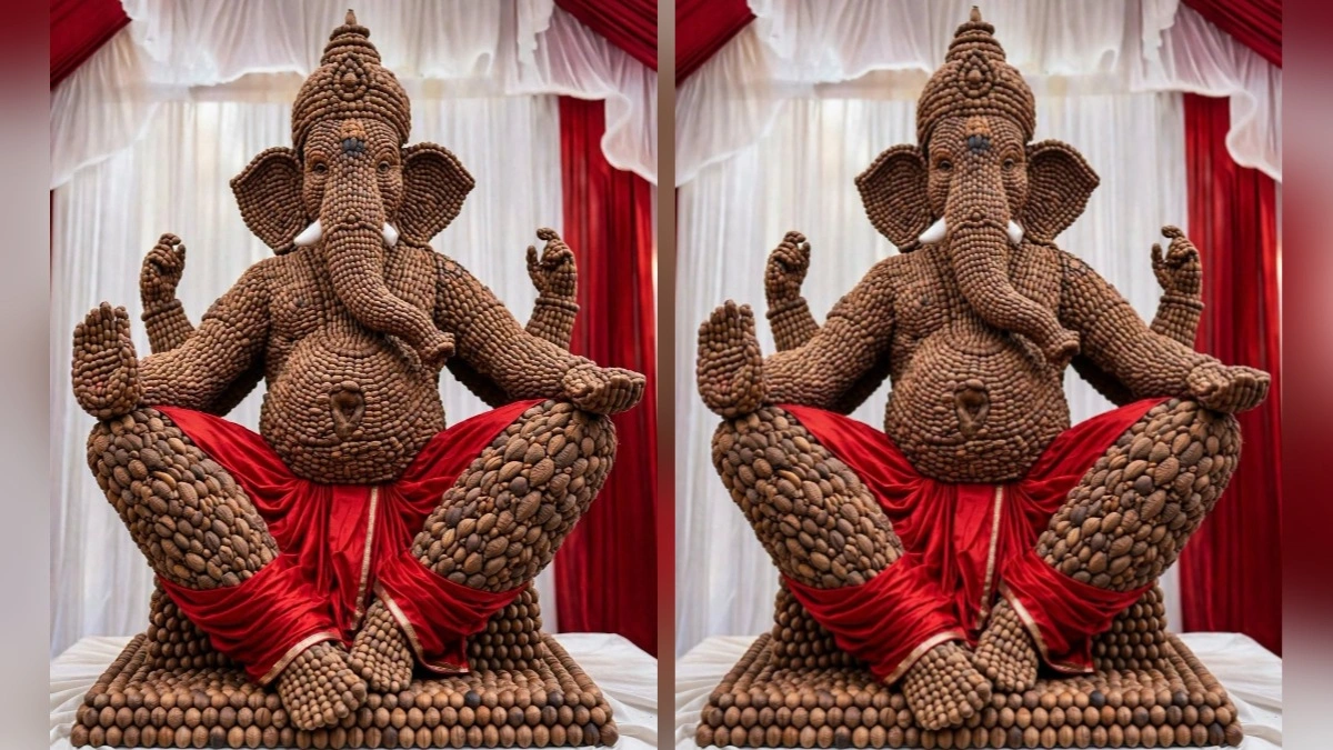 belgaavat salag 14 vya varshi nanawadi mandalacha eco friendly ganeshotsav
