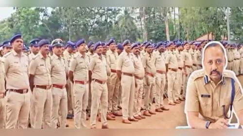 ganesh visarjanasathi police prashasanacha chokh bandobast