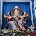 kangrali cha maharaja sarvajanik ganeshotsav mandalache 41 vya varshat padarpan