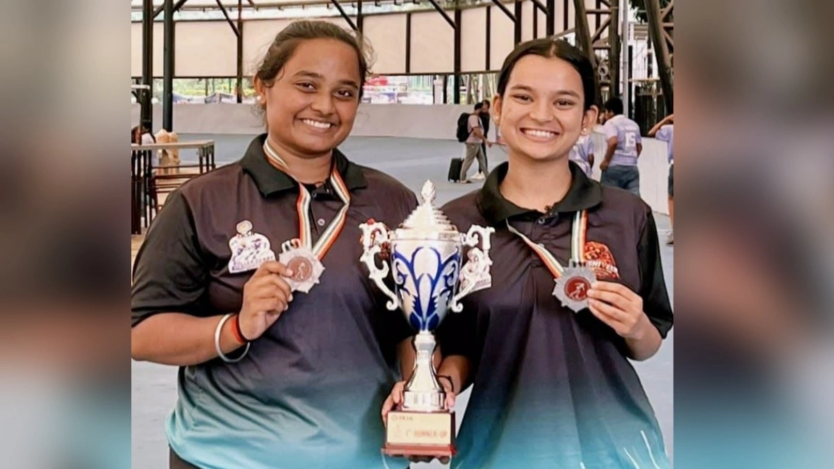 rajyastariya skating spardhet belgaavchya khushi aani anvichi chamkadar kamgiri