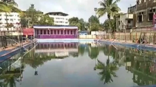 shrimurti visarjanasathi belgaav mahapaalikechi tayari purna