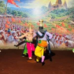 sulga (h.) brahmaling galli yethe wari sohalyacha bhaktimay halta dekhava