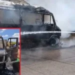 tavandi ghatat mini busla bhishan aag ; 12 bhavik thodkyat bachavle