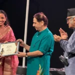 anushka aapte yanna sai bhagwat smruti puraskar pradan