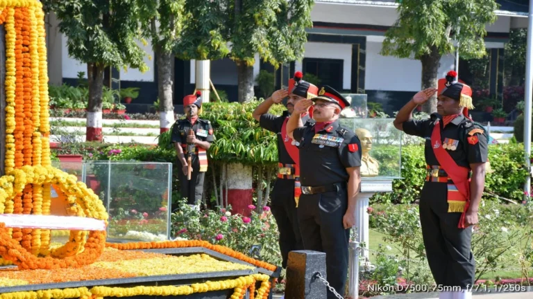 belgaav mlrc madhye 80va infantry din utsahat sajra
