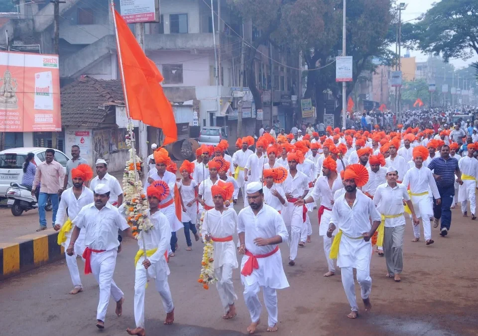 belgaav shahar ani gramin bhagat 11 october pasun durgamata daud