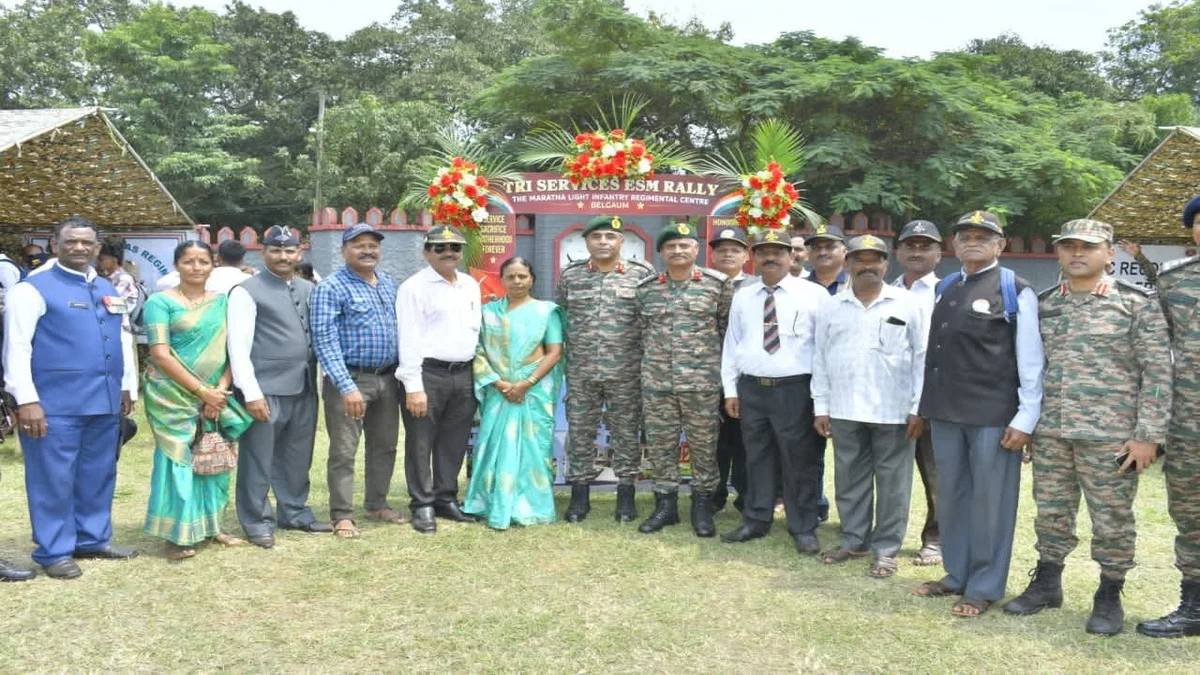 belgaavat maji sainikanchya melava