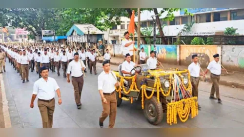 belgaavat rss che shistabaddha pathsanchalan