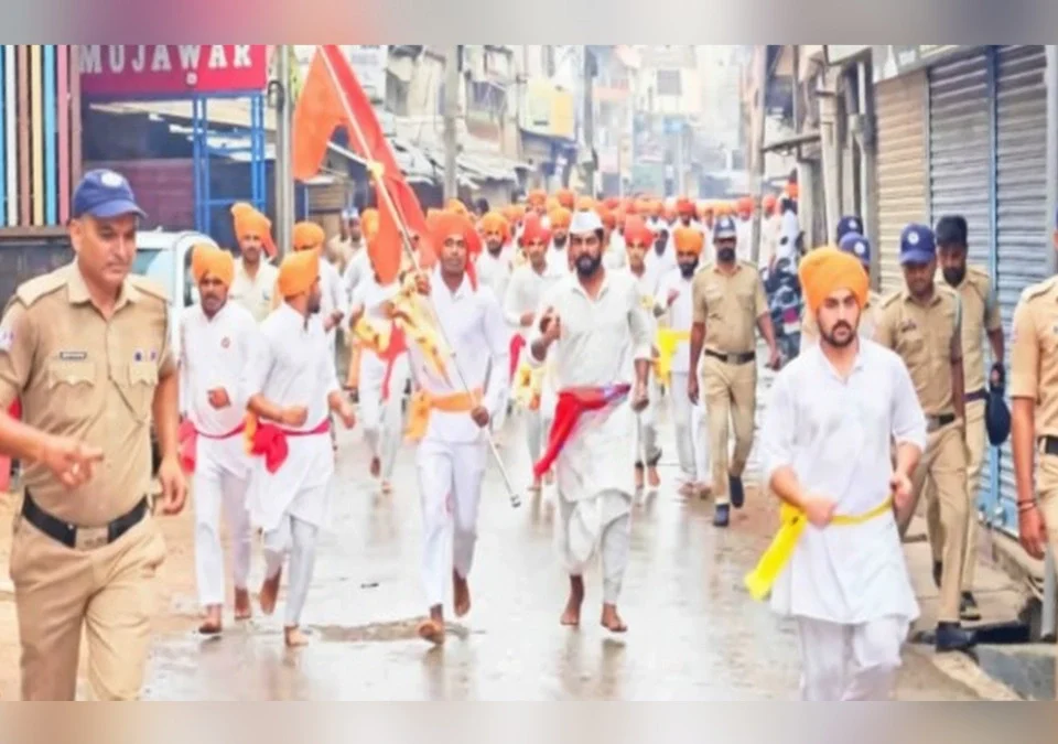 belgaavat shri durgamata daudichya sahavya divshi sajiv dekhavyanni vedhale laksh