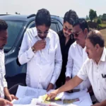 belgaavatil prastavit it parkchya jagechi buda adhyaksha asif seth yanchyakadun pahani