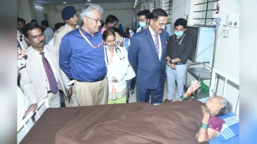 bims madhil aswachhata aani gardivar upalokayuktanchi naraji