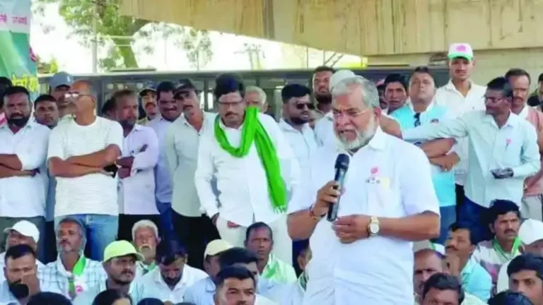 hattargi tollnakyavar shetkaryanche bemudat chakkajam andolan