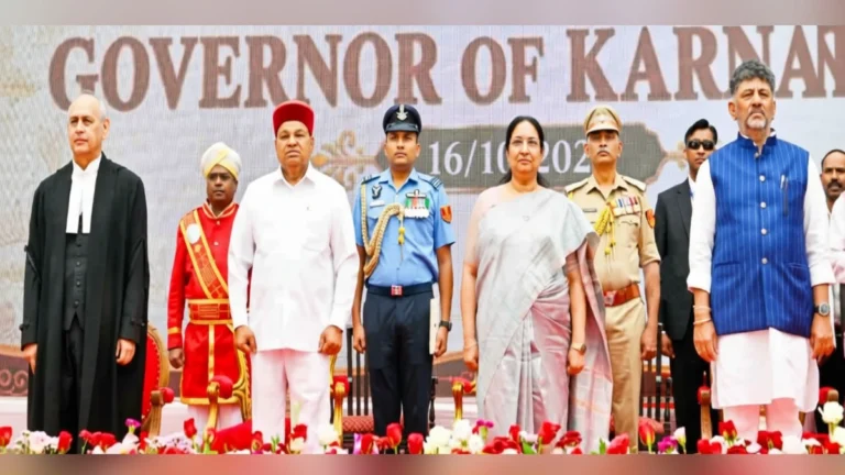 karnatakachya rajyapalpadi dr. sudha yadav yancha shapathvidhi