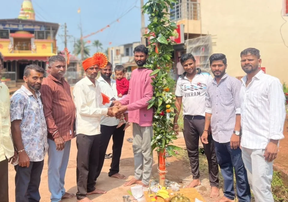 kawlewadit durgamata navratrotsavachi muhurtmedh