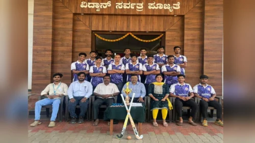 krcu antarmahavidyalayin hockey spardhet srfgc belgaavla tisre sthan
