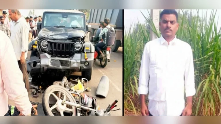 mahindra tharchya dhadket duchakiswaracha mrutyu