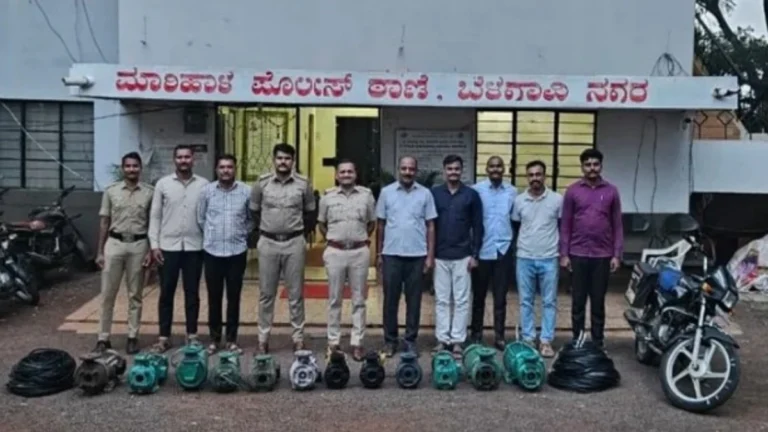 motor pump chorte gajaaad ; 3.60 lakhancha muddemal japt