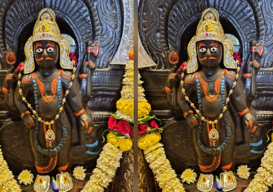 navratritil shanivari shri shani mandirat vividh dharmik karyakramanche aayojan