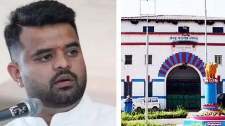 prajwal revanna yanchya hindalga karagruhatil sthalantarala tatpurti sthagiti