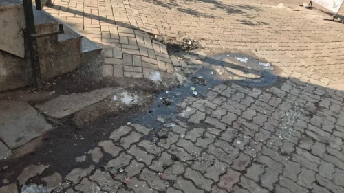rpd tilakwadi bhagyanagar parisarat drainageche pani vihirinmadhe