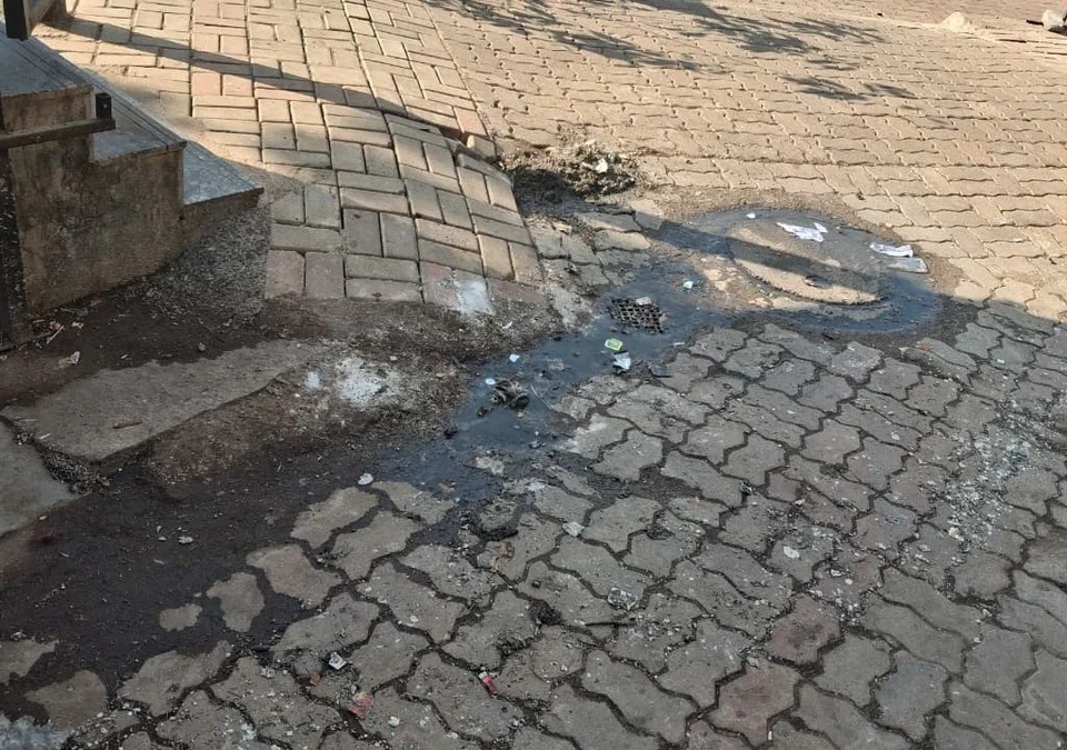 rpd tilakwadi bhagyanagar parisarat drainageche pani vihirinmadhe