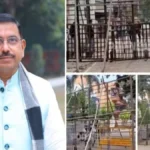 shetkari andolanachya parshvabhumivar kendriya mantri prahlad joshi yanchya nivassthanabhovati kadekot bandobast