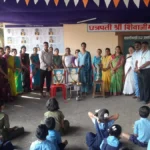 yellur kps marathi model shalet mahatma gandhi-lalbahadur shastri jayanti utsahat